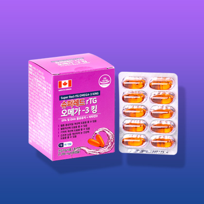 SUPER RED rTG OMEGA-3 KING (CAN)